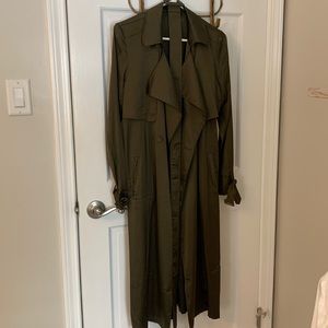 Olive Trench coat